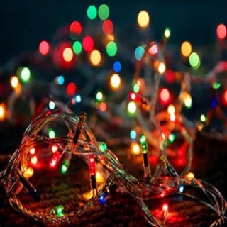 Đèn led nháy 3mét - Đèn led decor - Đèn nháy led - Đèn led dây đen