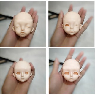 Đầu búp bê Yati 1/6 chưa trang điểm