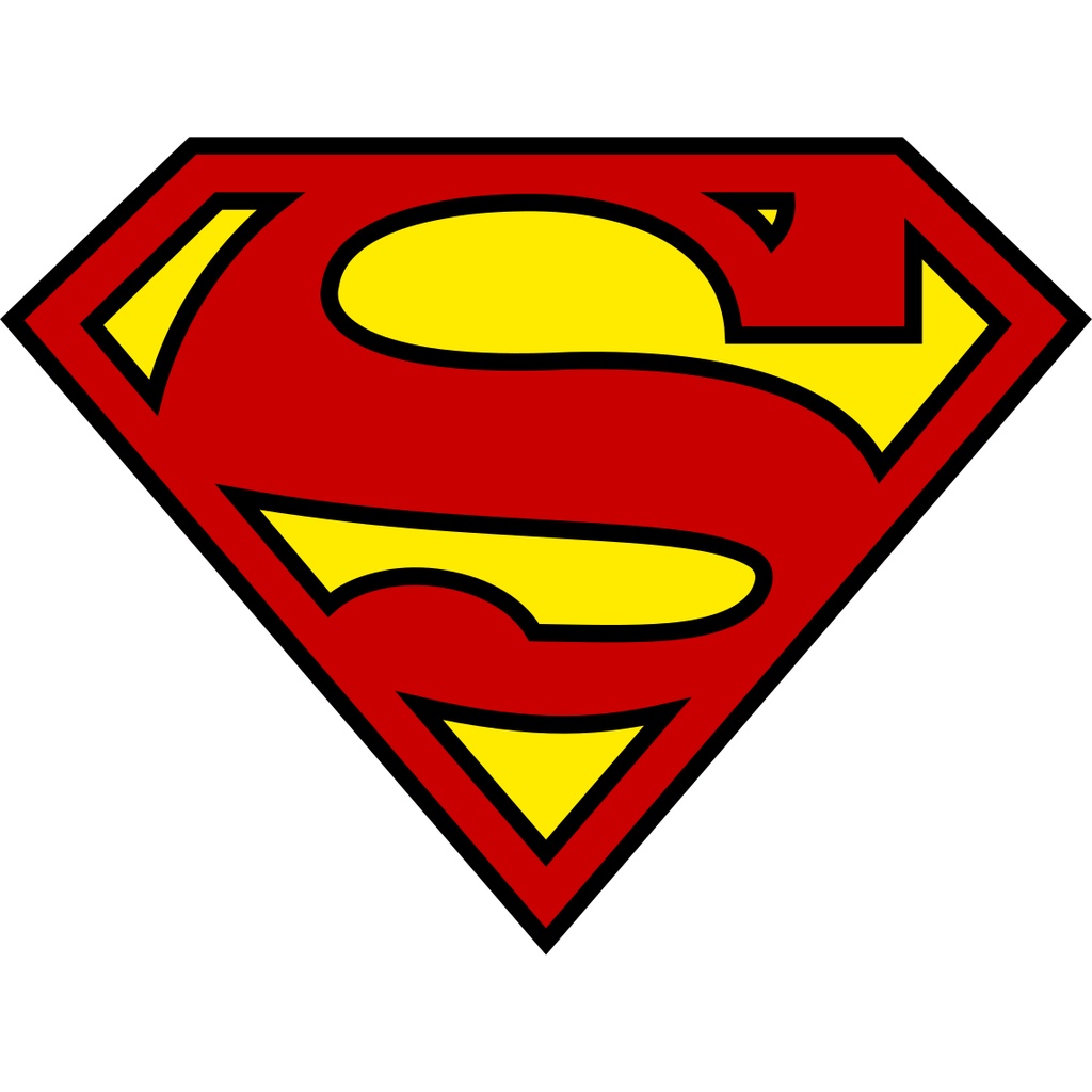 Logo hình dán BAT MAN, Người dơi, SUPER MAN, siêu nhân, hình dán laptop