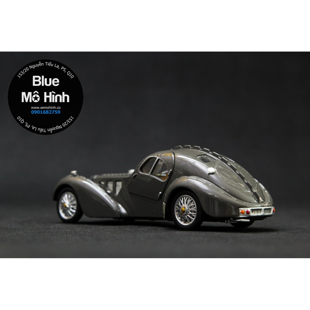 Blue mô hình | Xe mô hình Bugatti 57SC Classic Vàng kim 1:32