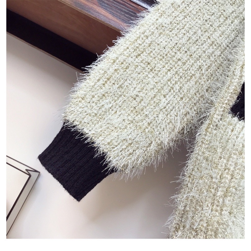 🌸Hàng Order🌸Áo Khoác Len Lông Đính Ngọc Viền Áo  Nữ Tính🌸Hàng Quảng Châu | BigBuy360 - bigbuy360.vn