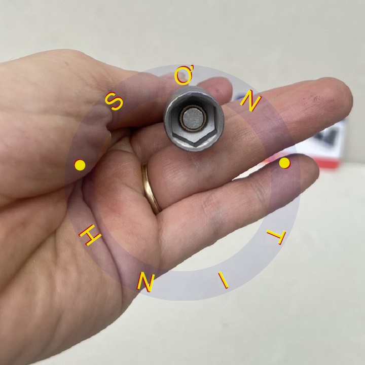 Đầu Chụp Bắt Ốc Vít 12mm có từ Tolsen 77847