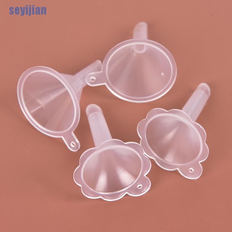 Set 2 Phễu Nhựa Nhỏ Dùng Chiết Dung Dịch Dầu / Nước Hoa Trong Phòng Thí Nghiệm