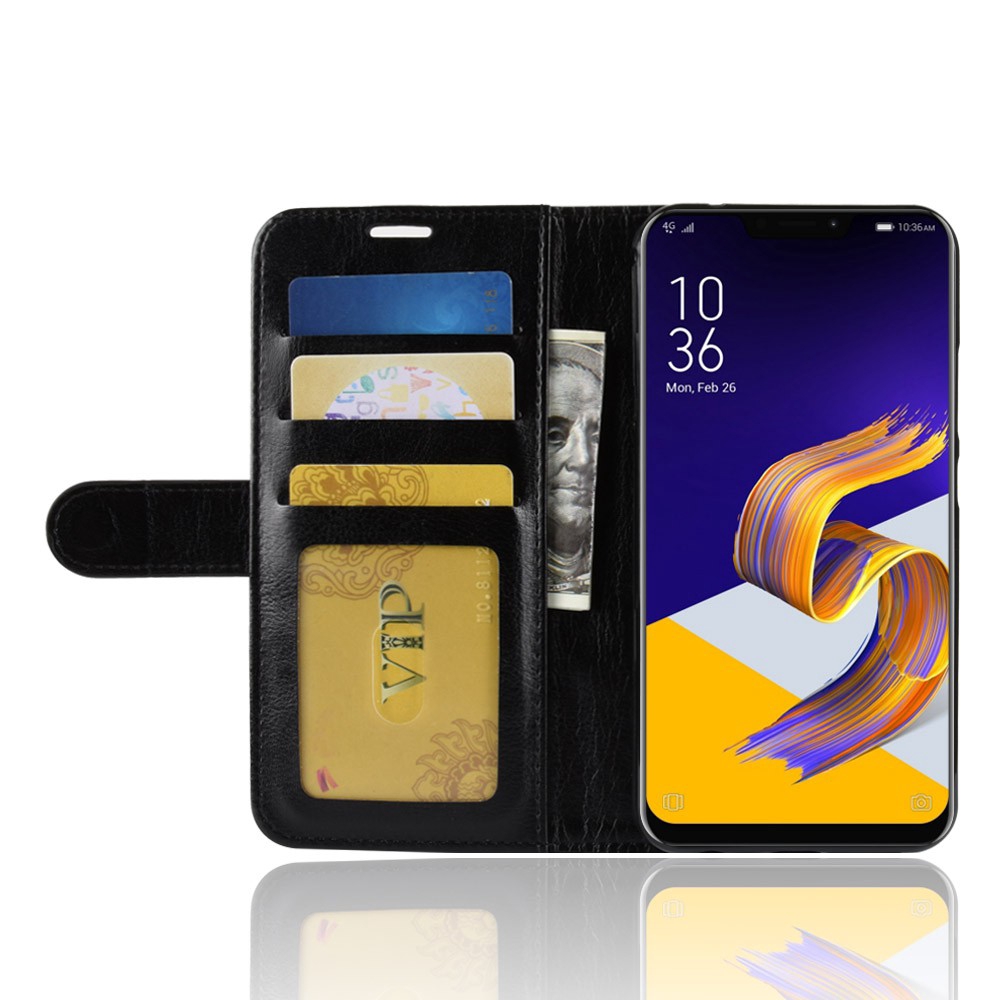 Bao Da Điện Thoại Nắp Lật Có Ngăn Đựng Thẻ Cho Asus Zenfone 5 Lite 6 Ze620kl Zc600kl Zs630kl Max Pro M1 M2 Zb601kl Zb555kl Zb633kl Zb631kl