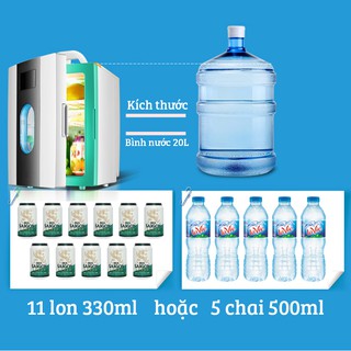 Tủ lạnh mini 10 lít SAST ST10L 2 chế độ làm lạnh hâm nóng cho gia đình và trên ô tô