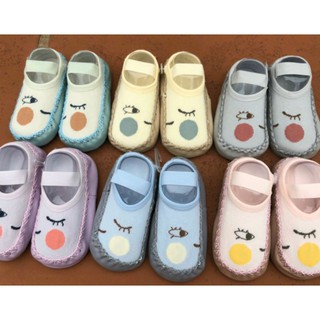 [Mã FASHIONFREE10 giảm 10K đơn 20K] Giày len tập đi đế da cho bé