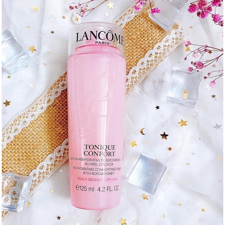 Nước hoa hồng/ cân bằng da LANCOME TONIQUE CONFORT TONER 125ml