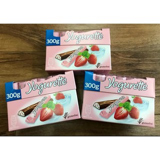 Kẹo sữa chua khô hương dâu bọc socola Yogurette hộp 300g