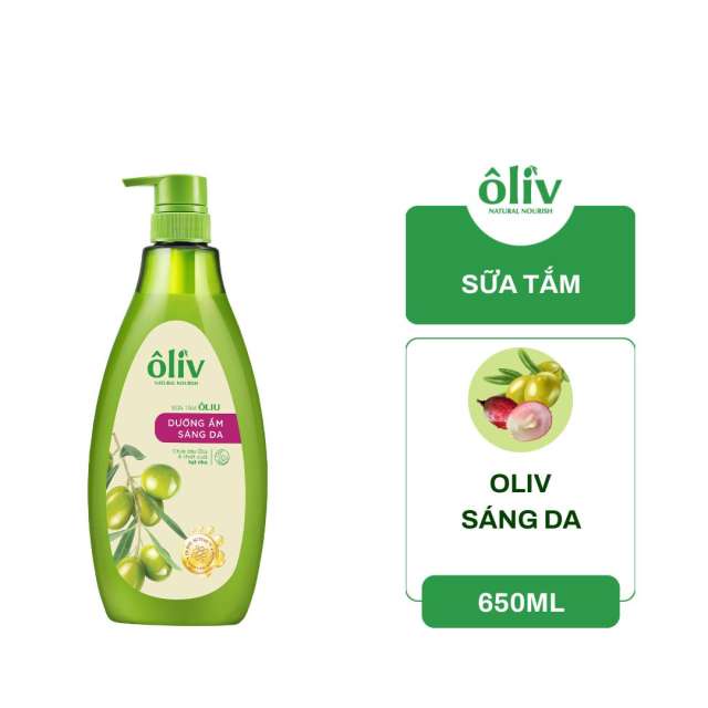 SỮA TẮM OLIV SÁNG DA - MỀM MỊN - SẠCH KHUẨN 650ML