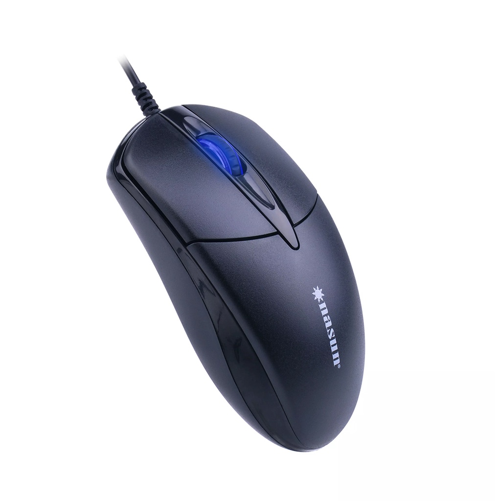 Chuột có dây NASUN NS-121 chuyên dùng cho học sinh, nhân viên văn phòng độ bền 5,000,000 lần bấm
