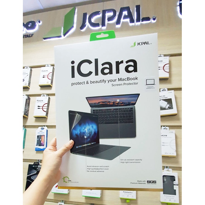 Dán màn hình cao cấp JCPAL iClara cho Macbook (đủ dòng)