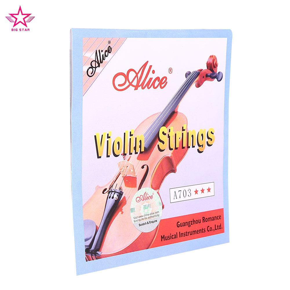 Set 4 Dây Đàn Violin Thay Thế Chất Lượng Cao