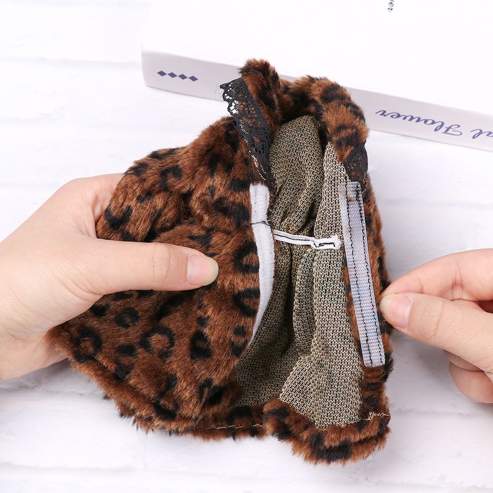 Áo khoác len họa tiết da báo nhiều màu sắc cho búp bê tỉ lệ 1 / 6