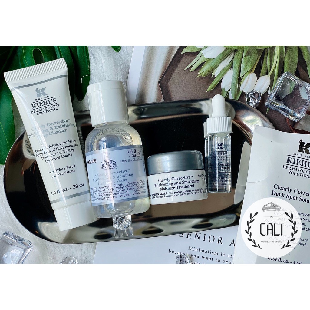 SET DƯỠNG TRẮNG DA 💖 FREESHIP 💋 Set dưỡng trắng da kiehl's [ Minisize ]