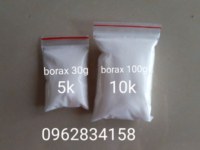 Bột borax mĩ 100g, dung dịch làm đông slime, act