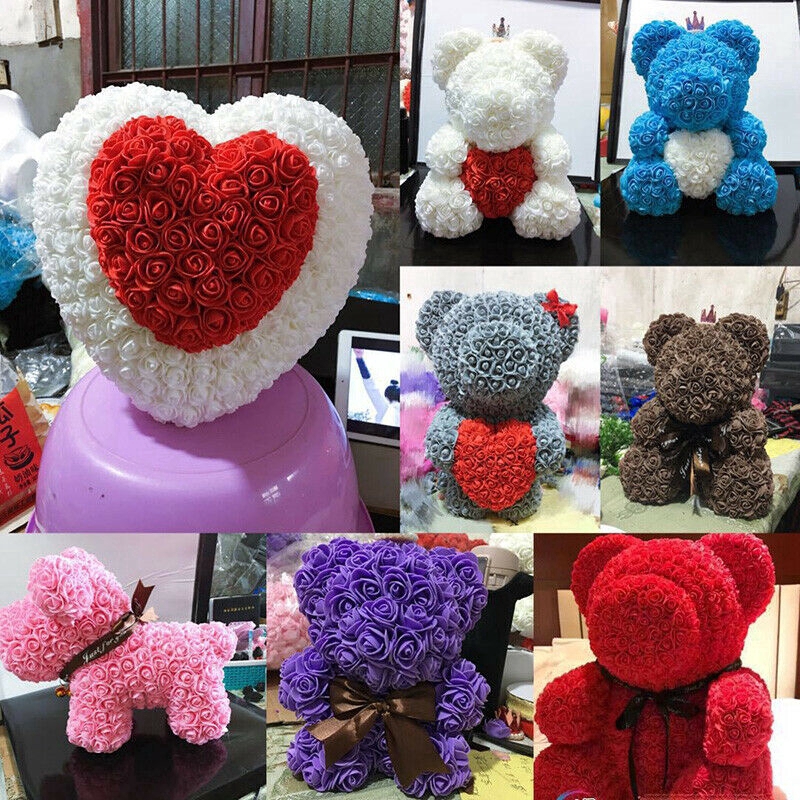 Set 100 bông hồng giả độc đáo dùng trang trí thủ công/tiệc cưới/sinh nhật