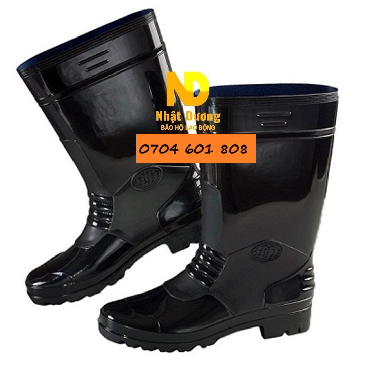 Ủng Bảo Hộ Màu Đen Thùy Dương 819 Có Bố - Lội  Nước [HÌNH SHOP TỰ CHỤP-HÀNG SẴN] | BigBuy360 - bigbuy360.vn