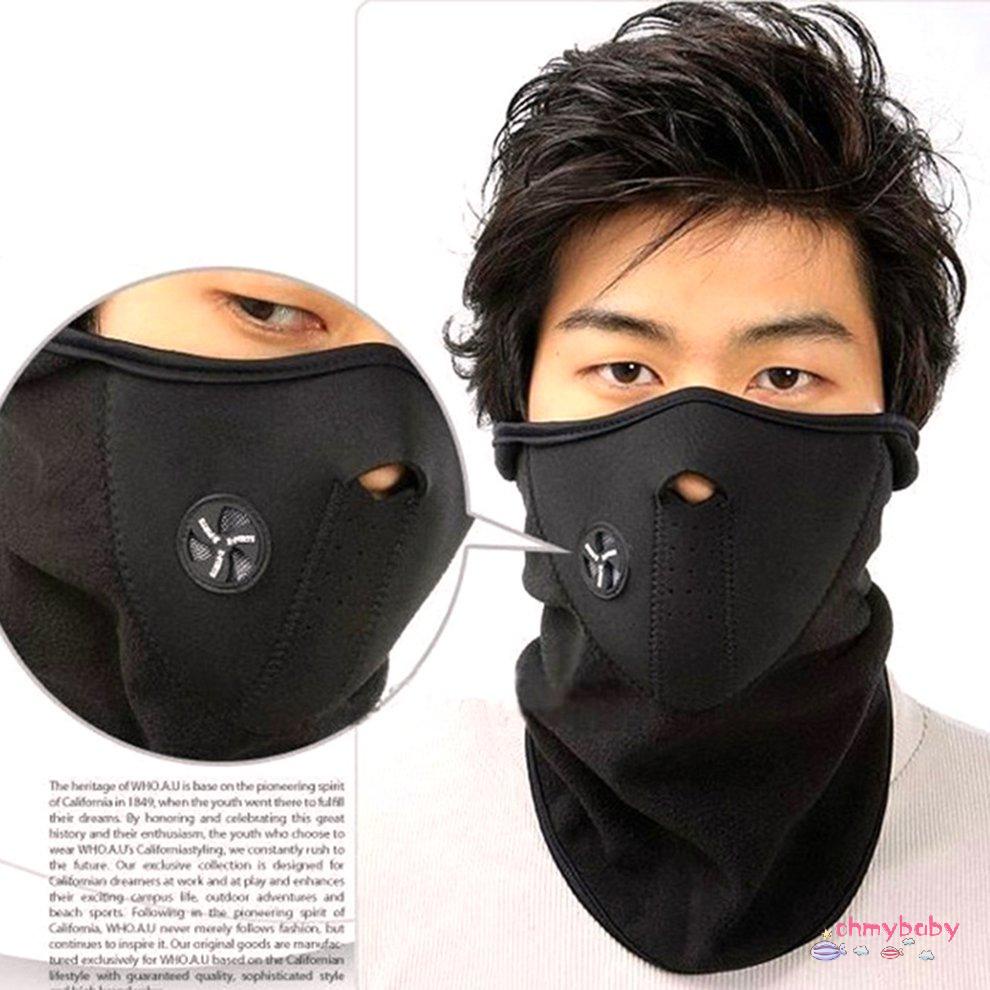 Mùa đông ấm áp Trượt tuyết Khăn quàng cổ đi xe máy Mặt nạ che nửa mặt Mặt nạ ngoài trời