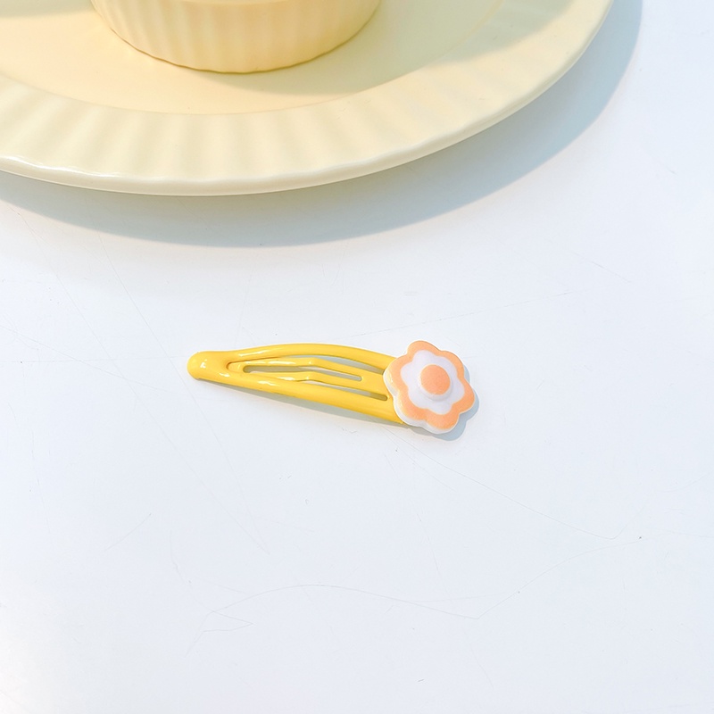 Đồ cột tóc/ kẹp tóc thiết kế hình quả trứng hoạt hình phong cách Hàn Quốc sáng tạo dễ thương