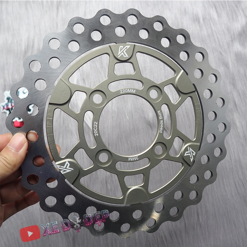 Đĩa KingSpeed 220mm Nhiều Mẫu Chính Hãng