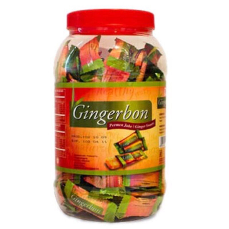Kẹo gừng Dẻo Gingerbon - Dai - ngon - thơm ( 20 chiếc)