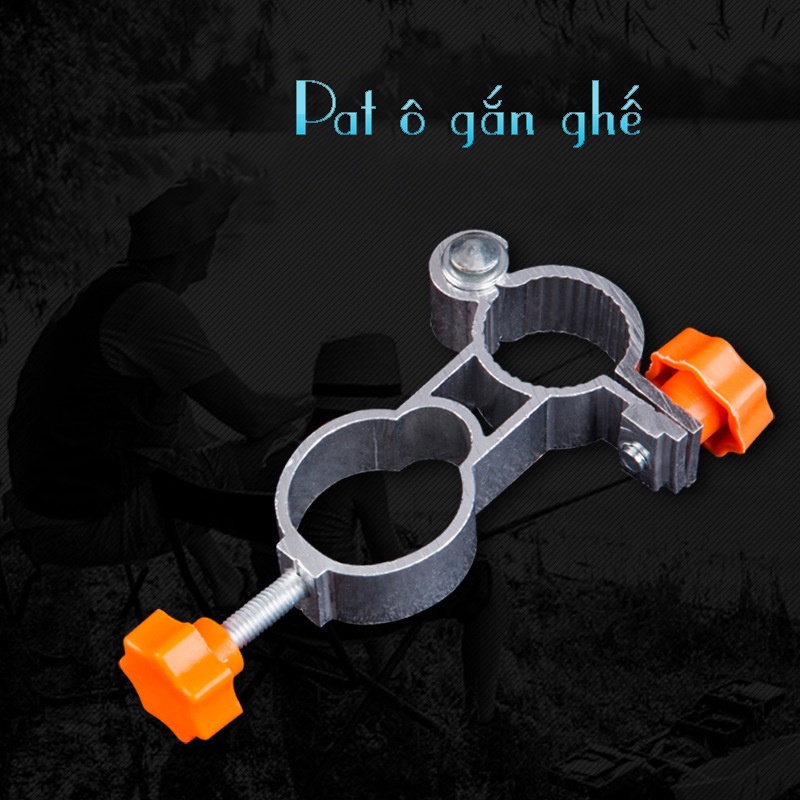Bộ Pat Gắn Ghế Câu Cá Địa Hình Chất Liệu Inox