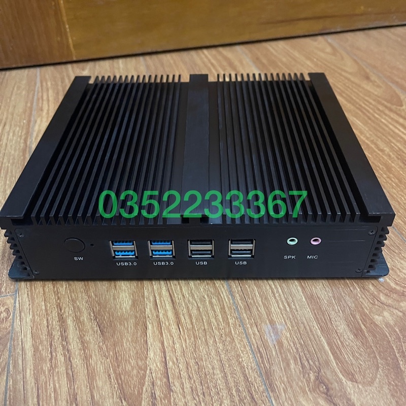 Máy tính công nghiệp, PC mini i5-4200U, Ram 4G, SSD 128G