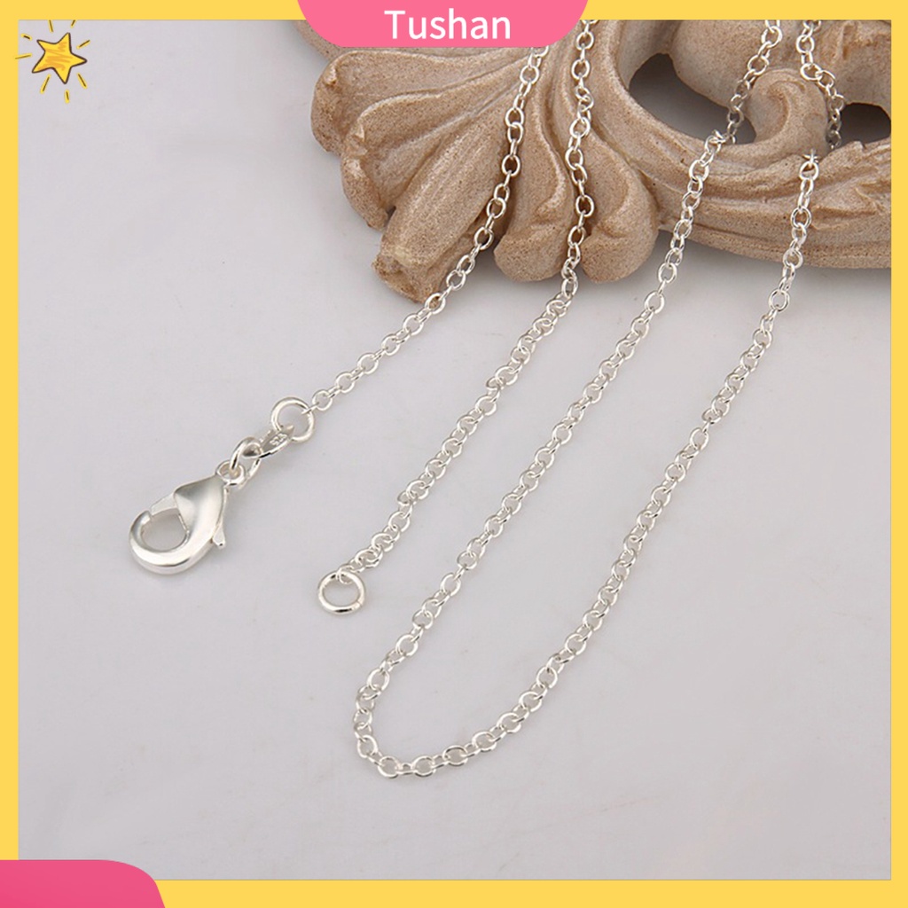 Dây Chuyền Mạ Bạc 18/24inch