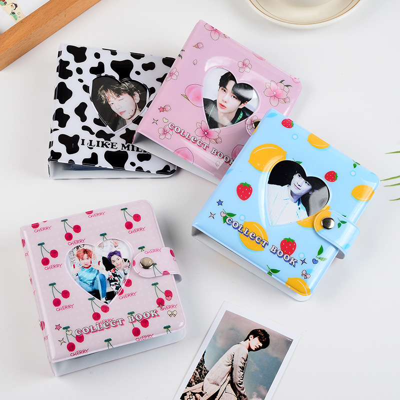 Album Ảnh 3 Inch Một Túi Vỏ Sò 20 Ống Tay Áo