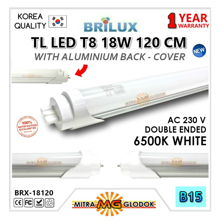Ốp Lưng Đèn Led Neon Tl T8 Tube 18w 120cm - 1 Năm Warranty - B15