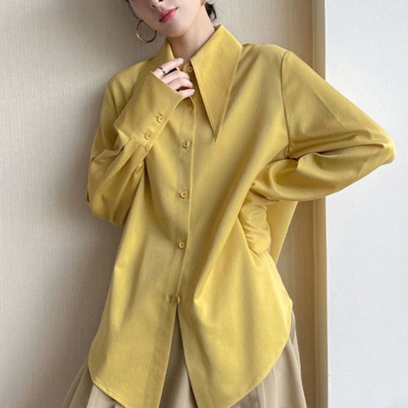 17005 |Bảng Phấn Mắt 2 Màu 2 Màu Thời Trang| Áo Sơ Mi Dài Tay Cao Cấp Thiết Kế Nhiều Lớp Thời Trang