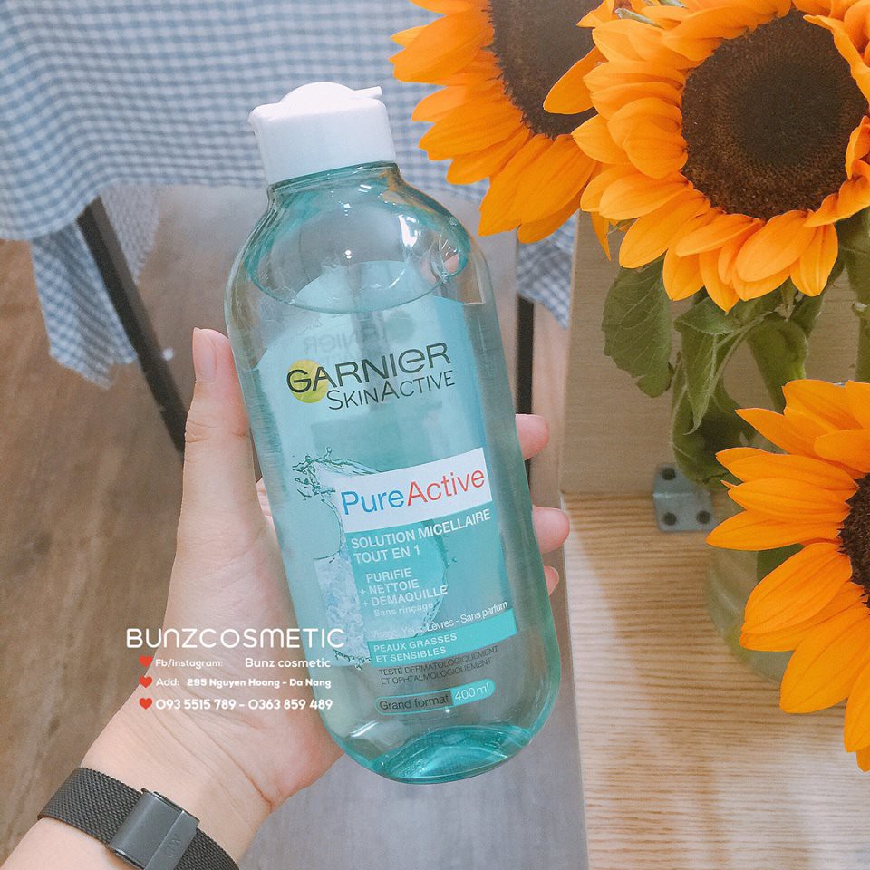 TẨY TRANG #GANIER (PHÁP) #PURE #ACTIVE MICELLAR CLEANSING WATER