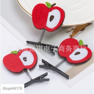 Kẹp tóc lò xo trái cây