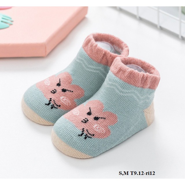 Tất ngắn T9.12 vớ cổ ngắn nhiều mẫu cute size S,M cho bé gái/bé trai