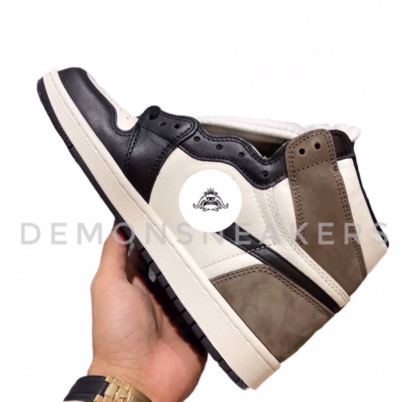 [DemonSneakers]Giày thể thao JD1 mocha “ nâu đen” cao cấp