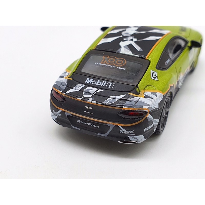 Xe Mô Hình Bentley Continental GT 2019 LHD 1:64 MiniGT ( Xanh Lá )