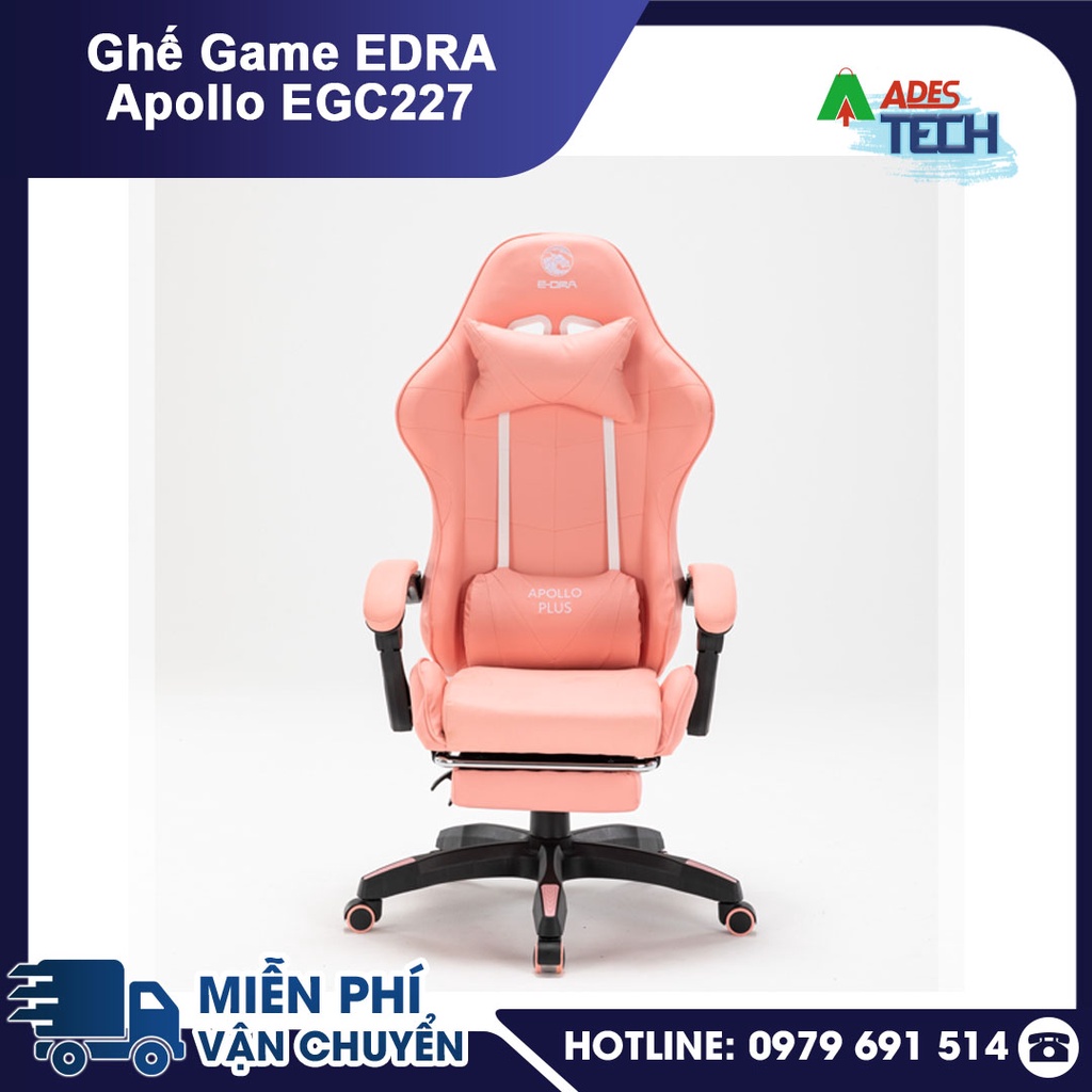Ghế Gaming EDRA APOLLO EGC227 PLUS - Bảo Hành 12 Tháng -  Chất Liệu Da PU Cao Cấp