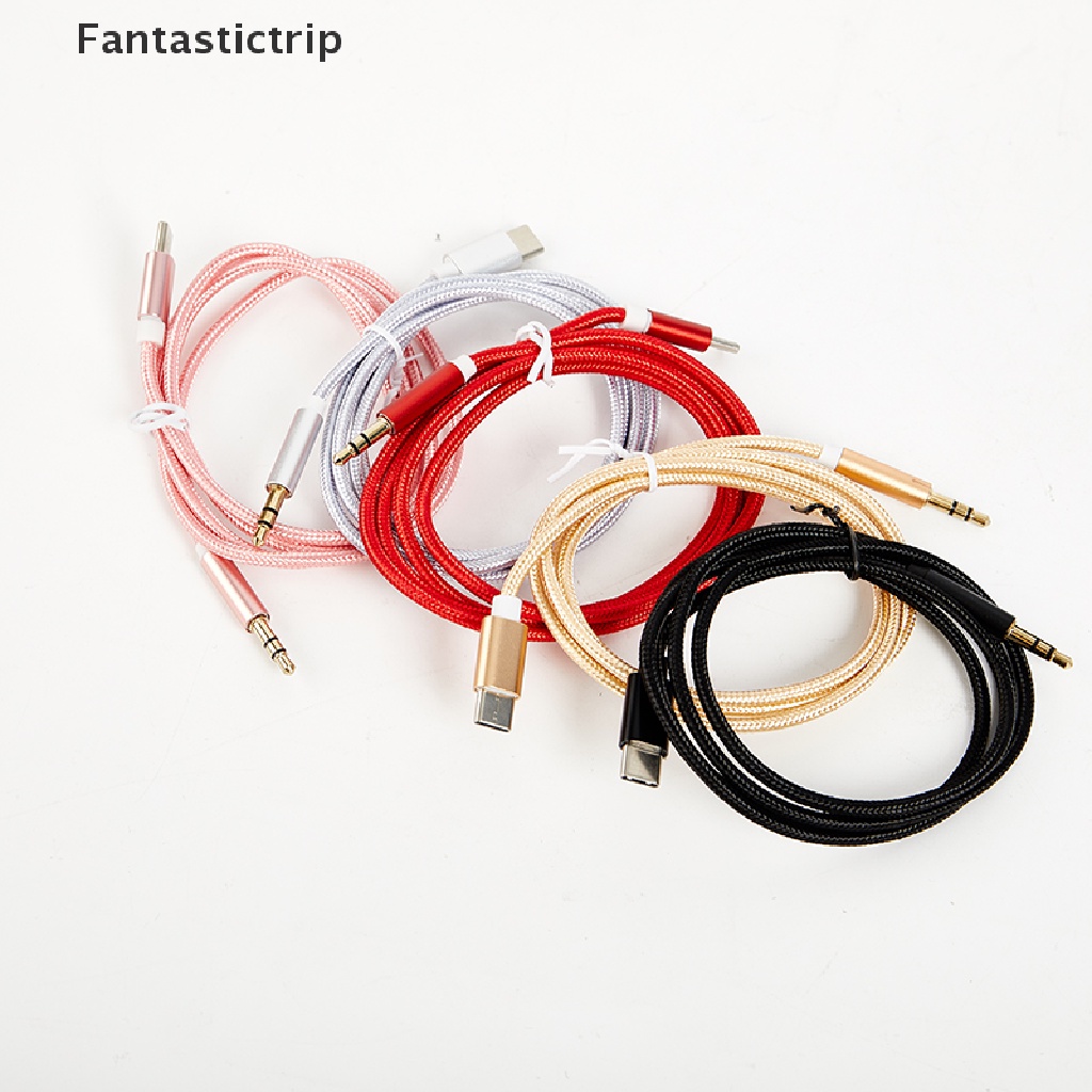 Dây Cáp Chuyển Đổi Cổng USB Type C Sang Cổng AUX 3.5Mm Cho Loa Xe Hơi