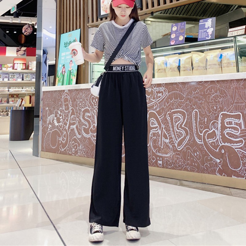 Quần Dài Ống Rộng Thời Trang Mùa Thu Cho Nữ