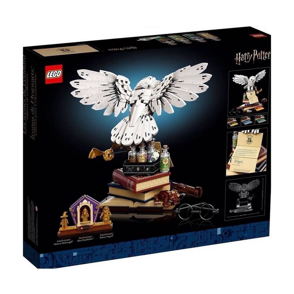 Sẵn -hộp cấn, móp- Lego 76391 LEGO Hogwarts Icons Collectors' Edition - Cú
