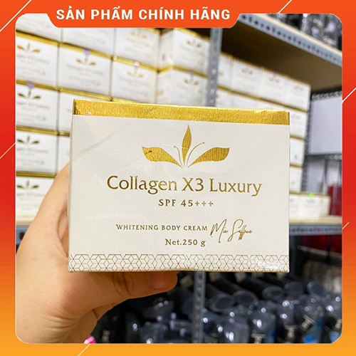 [Chính hãng] Combo Kem Body X3 Luxury + Cao Nghệ Colagen X3 - Mỹ Phẩm Đông Anh chính hãng