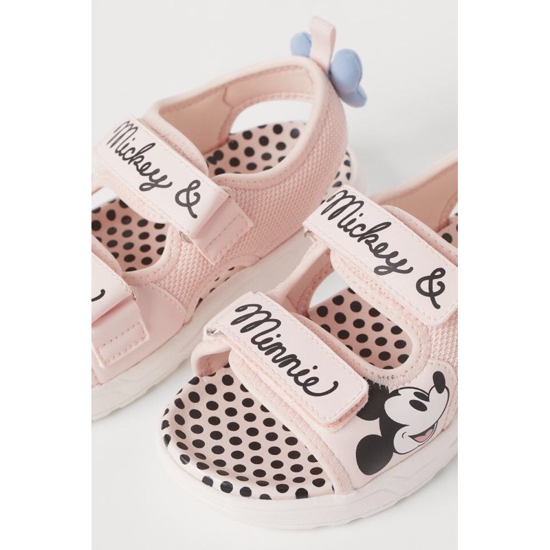 [Auth] Giày sandal Mickey hồng cho bé gái chuẩn Auth👧🏻