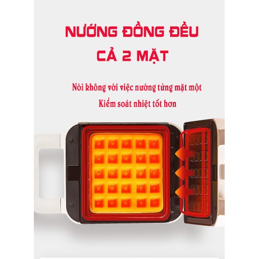 Máy làm bánh kẹp mini cao cấp Joyoung (Kèm ảnh thật) / DOIS