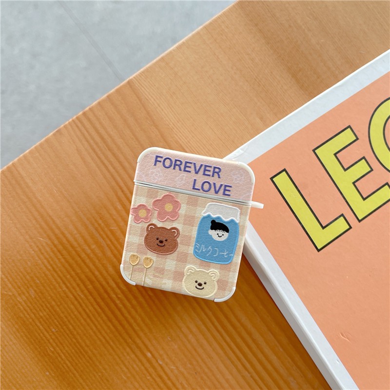 Vỏ Bảo Vệ Hộp Đựng Tai Nghe Họa Tiết Hoạt Hình cho Iphone Airpods Pro Airpods 1 Airpods 2 | BigBuy360 - bigbuy360.vn