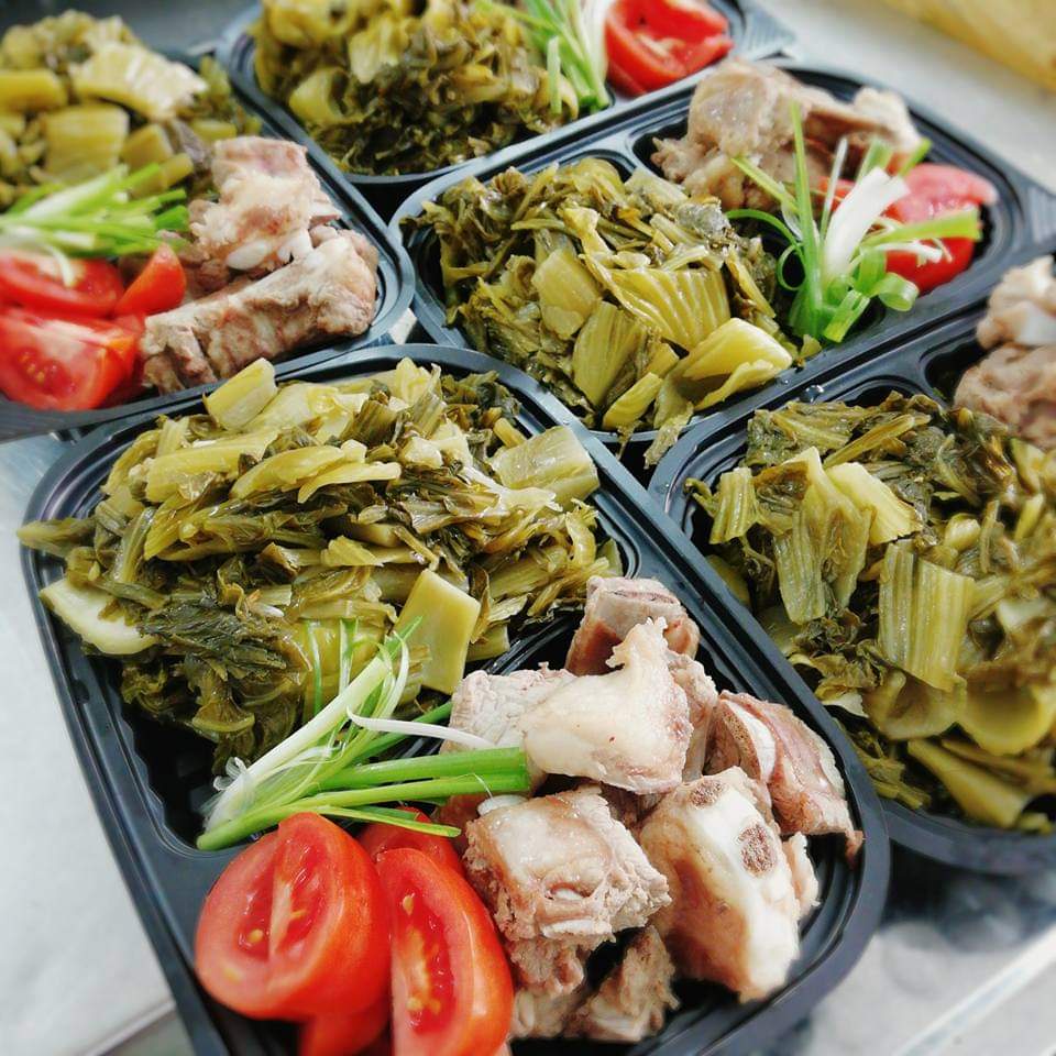 HT12, HT17, HT203 Hộp Nhựa Đế Đen Có Nắp Trong, Đựng Cơm, Bánh, Salat , Hộp 1 Ngăn, 2 Ngăn