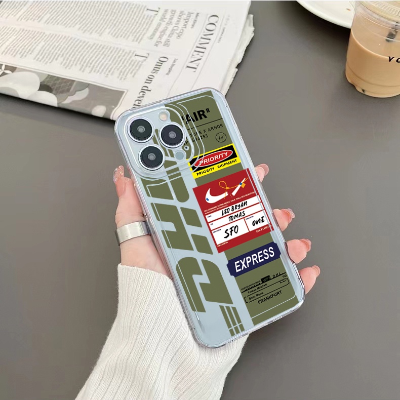 Ốp Điện Thoại TPU Trong Suốt Họa Tiết Logo NASA Cho Xiaomi Redmi Note 11 12 Pro 5G 11S 10 Pro 4G 10S Redmi 12C 11A 10C 9C
