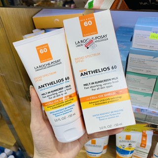 [SaigonScent] Kem chống nắng La Roche-Posay Anthelios Melt-in Sunscreen Milk SPF 60 ( Face & Body - 150mL )
