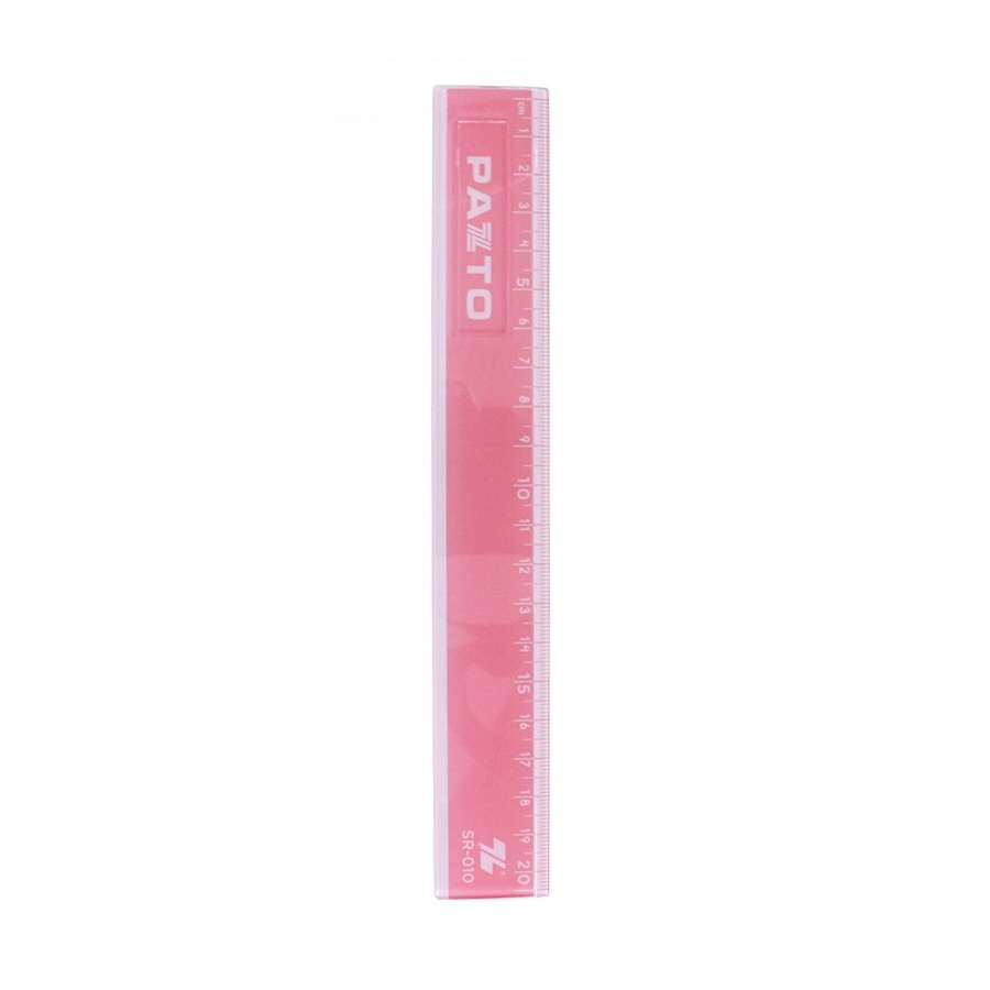 Thước màu Pastel dài 20cm Thiên Long Pazto SR-010