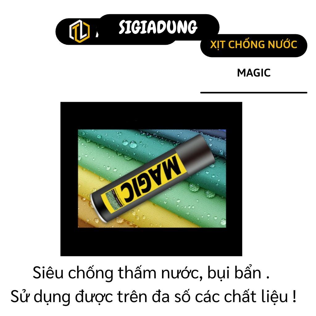 [SGD] Bình Xịt Giày Chống Thấm - Chai Xịt Đồ Da, Balo Nano Chống Nước, Bụi Bẩn Magic 8801