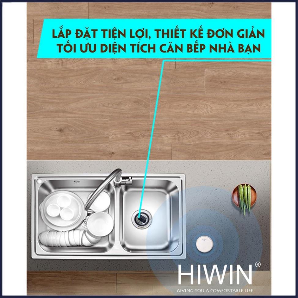 Máy xử lý rác xay rác nhà bếp cao cấp màu đỏ công suất 600W HIWIN LJ-600R